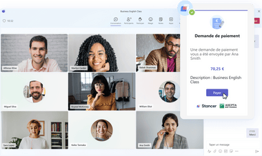 Encaissez vos clients depuis vos conversations Microsoft Teams avec Stancer